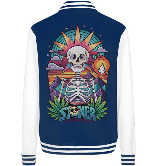 Color Stoner Skeleton - College Jacket