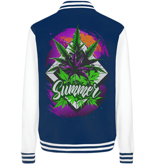 Purple Summer - College Jacket