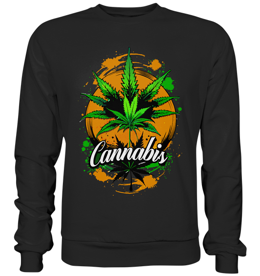 Orange Cannabis - Unisex Sweatshirt
