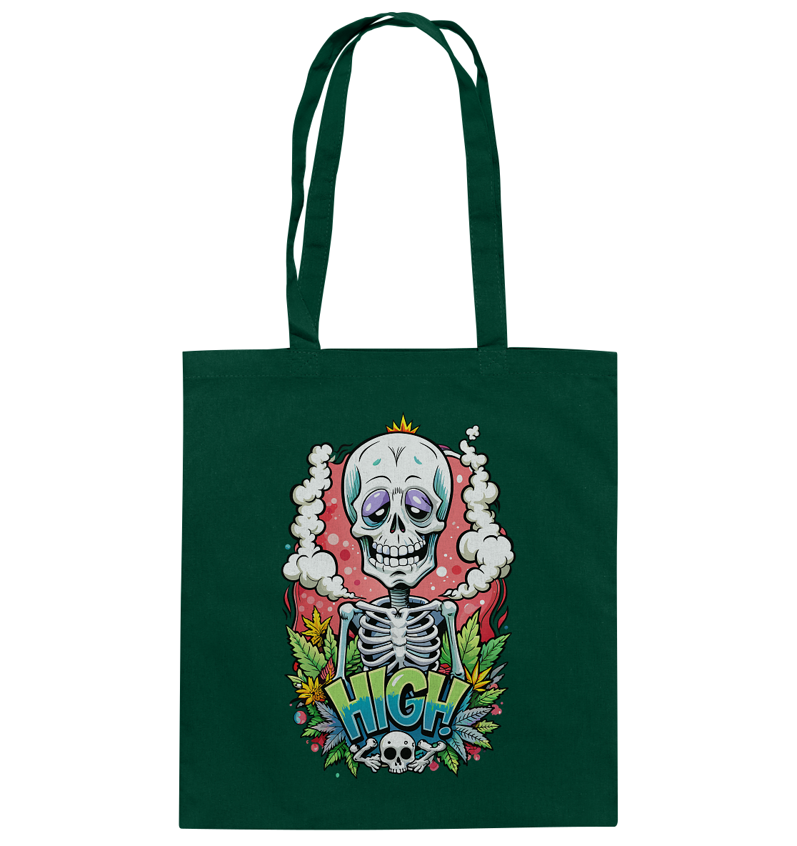 High Skelekton - Baumwolltasche