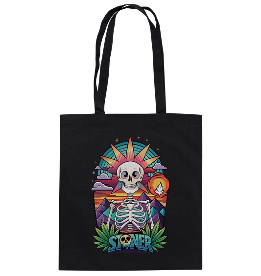 Color Stoner Skeleton - Baumwolltasche