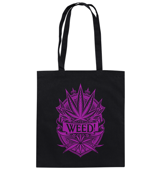 Pink Weed - Baumwolltasche
