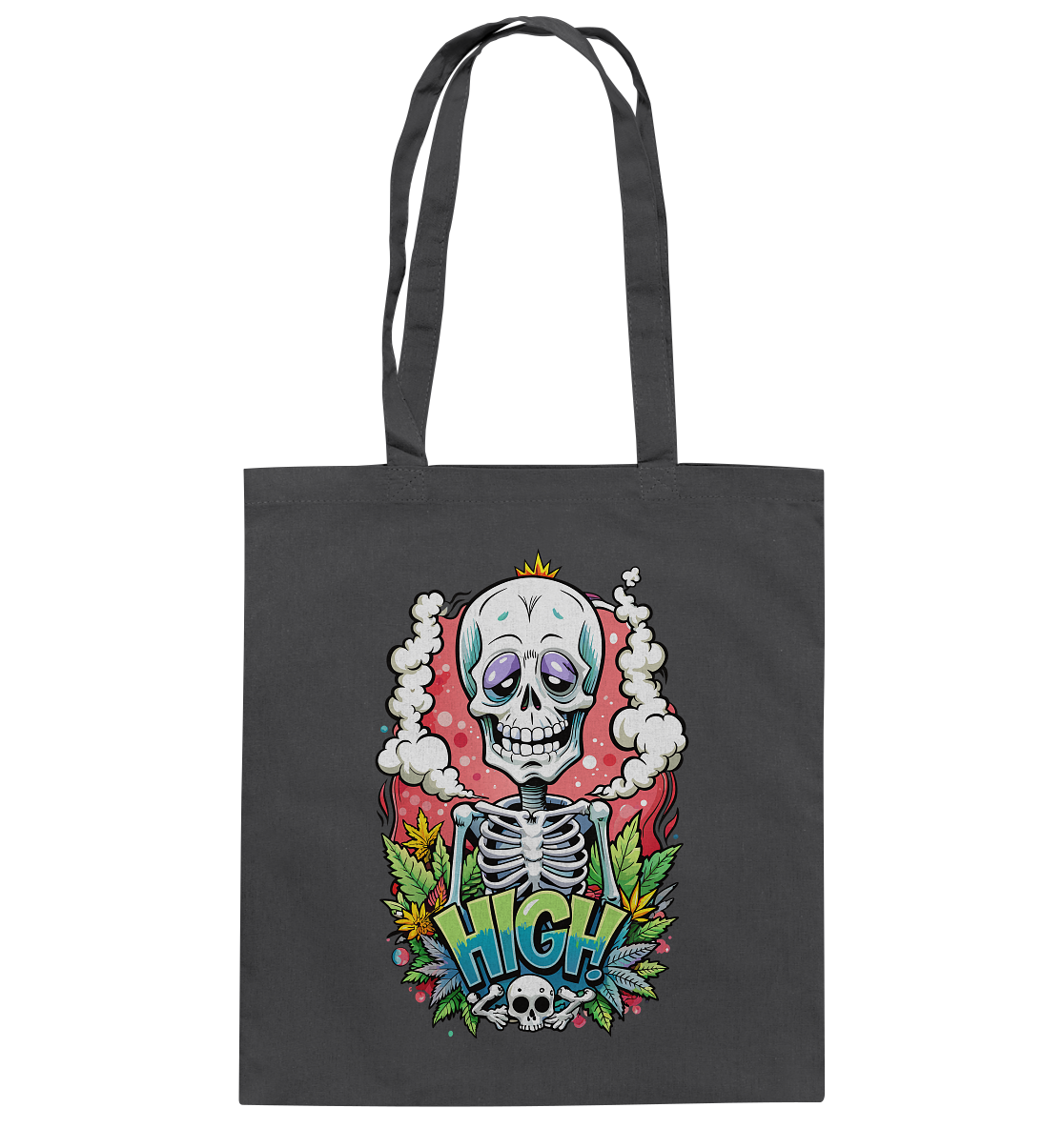 High Skelekton - Baumwolltasche