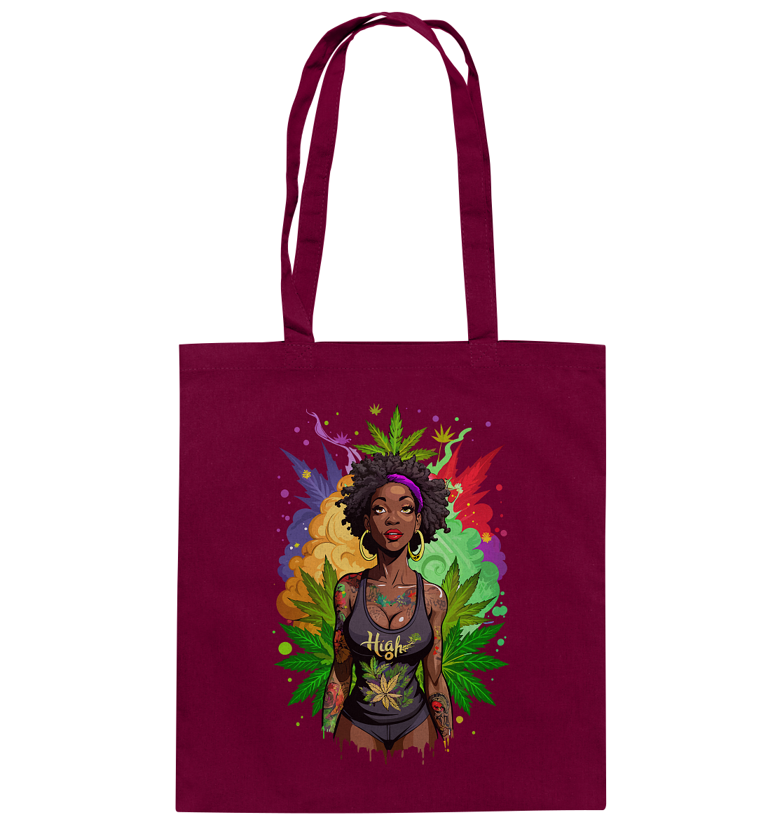 High Girl - Baumwolltasche