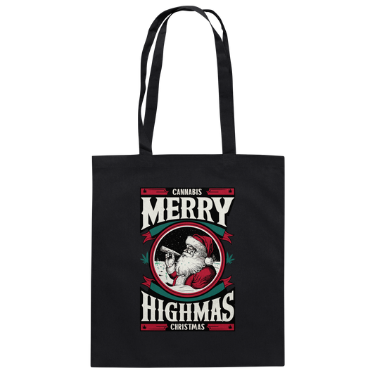 Cannabis Highmas - Baumwolltasche