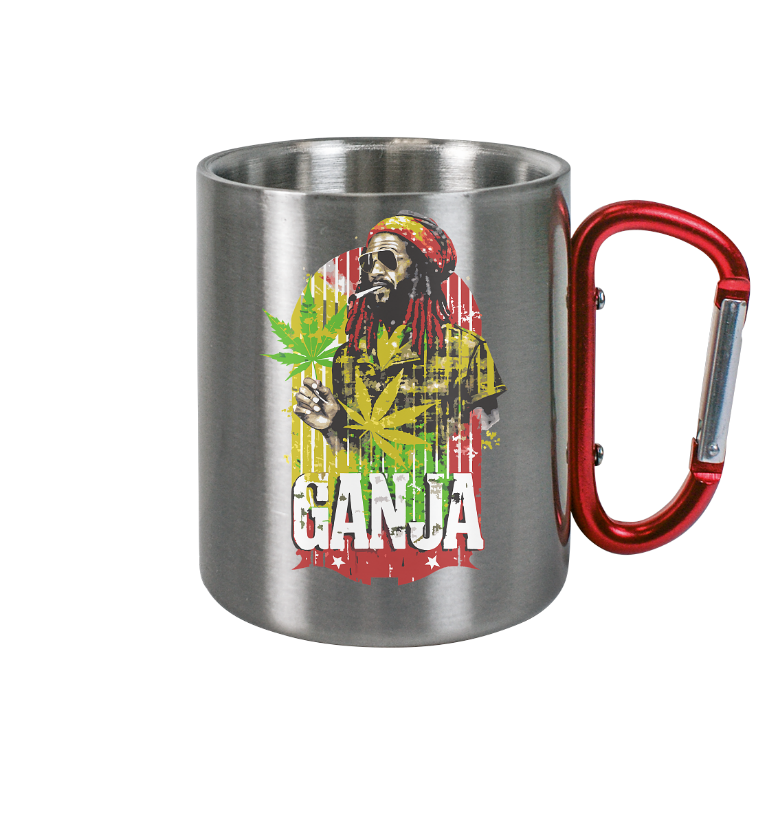 Ganja - Edelstahl Tasse