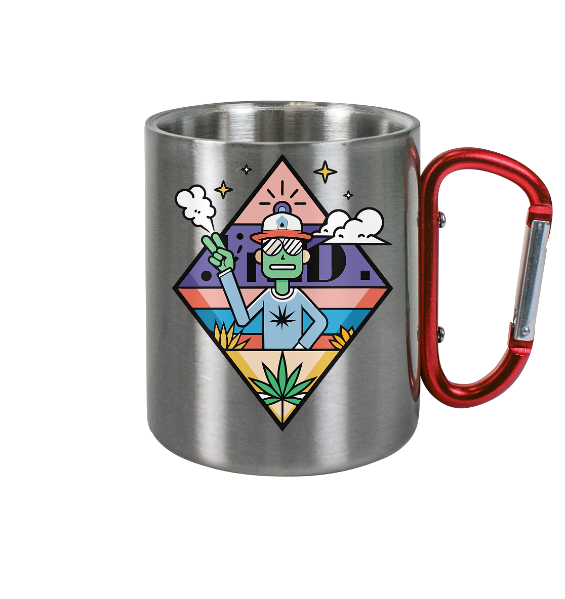 Peace Guy - Edelstahl Tasse