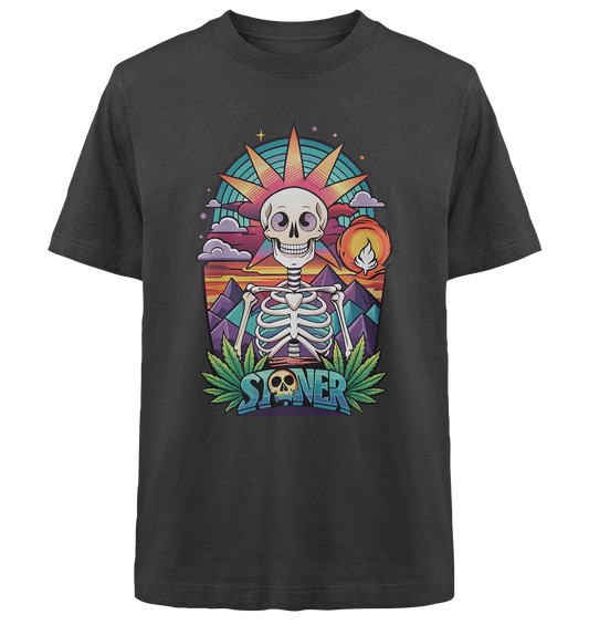 Color Stoner Skeleton - Unisex Oversized Shirt