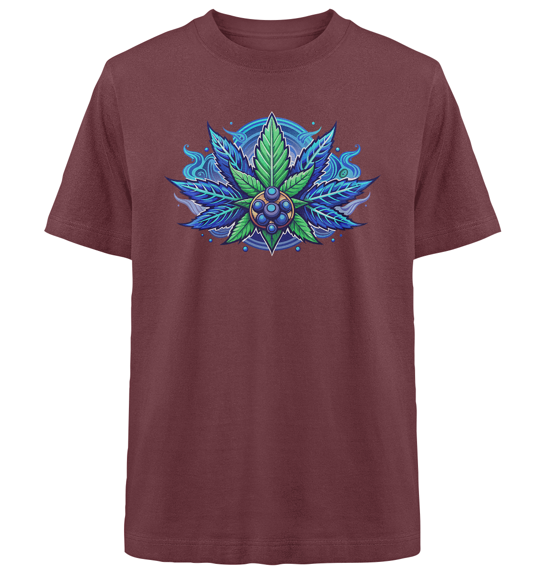 Blue Leaf - Unisex Oversized Shirt