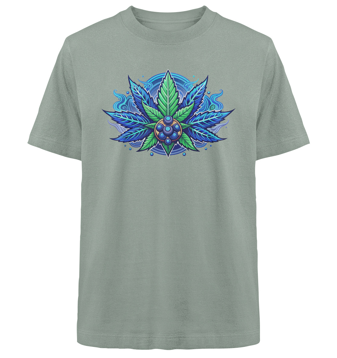 Blue Leaf - Unisex Oversized Shirt