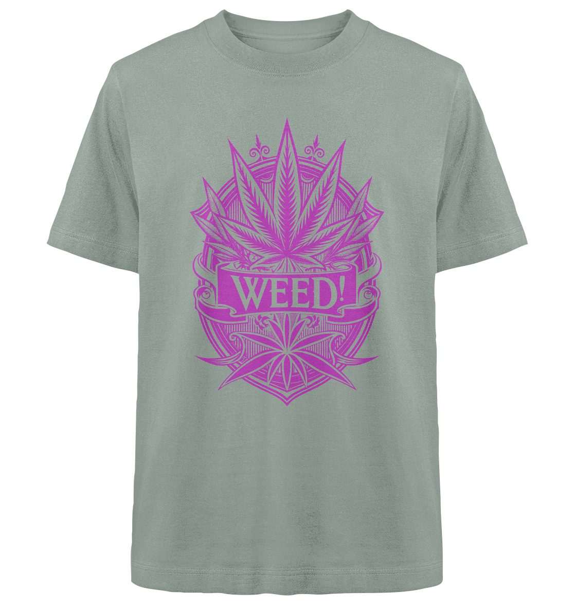 Pink Weed - Unisex Oversized Shirt