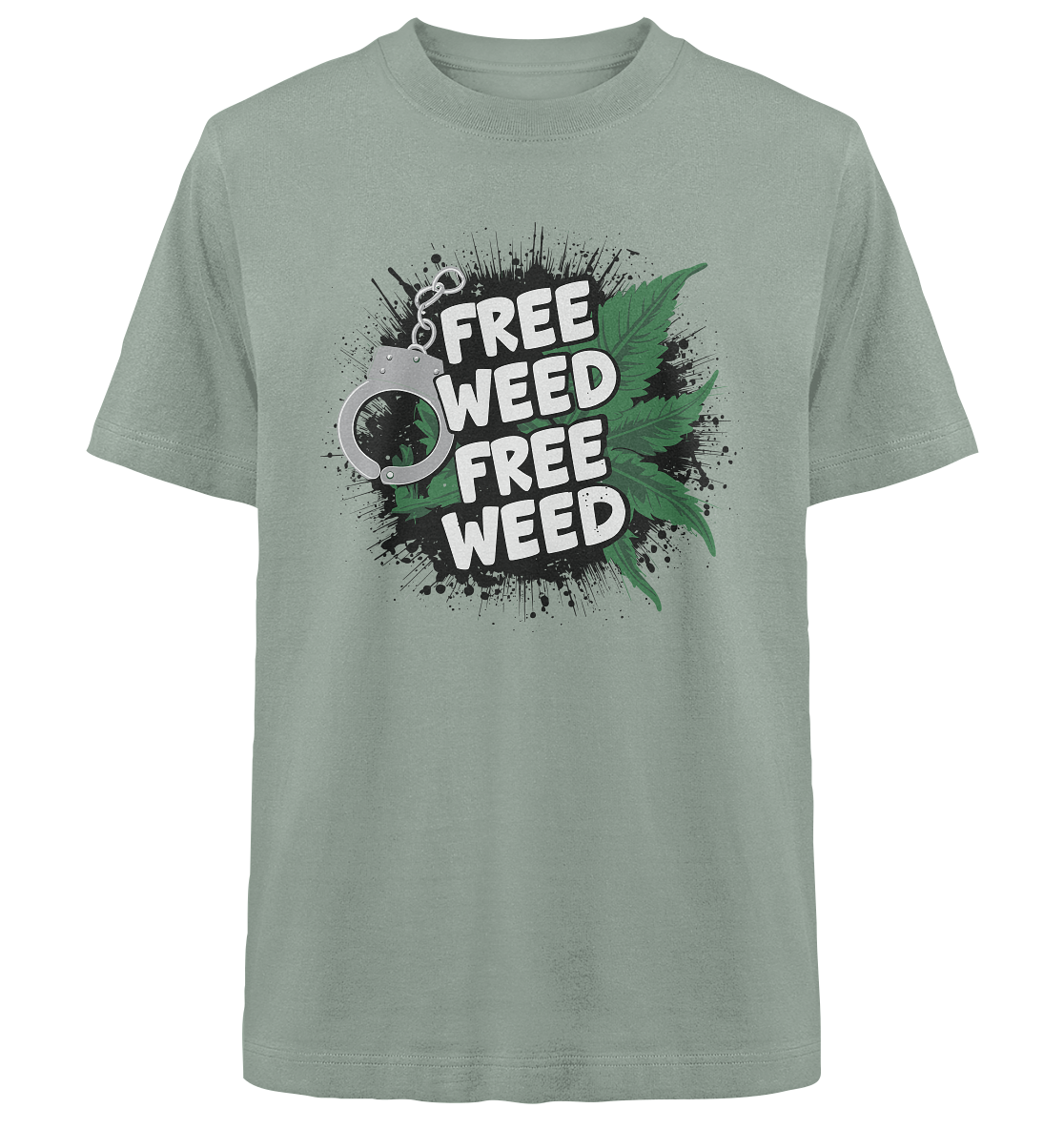 Free Weed - Unisex Oversized Shirt