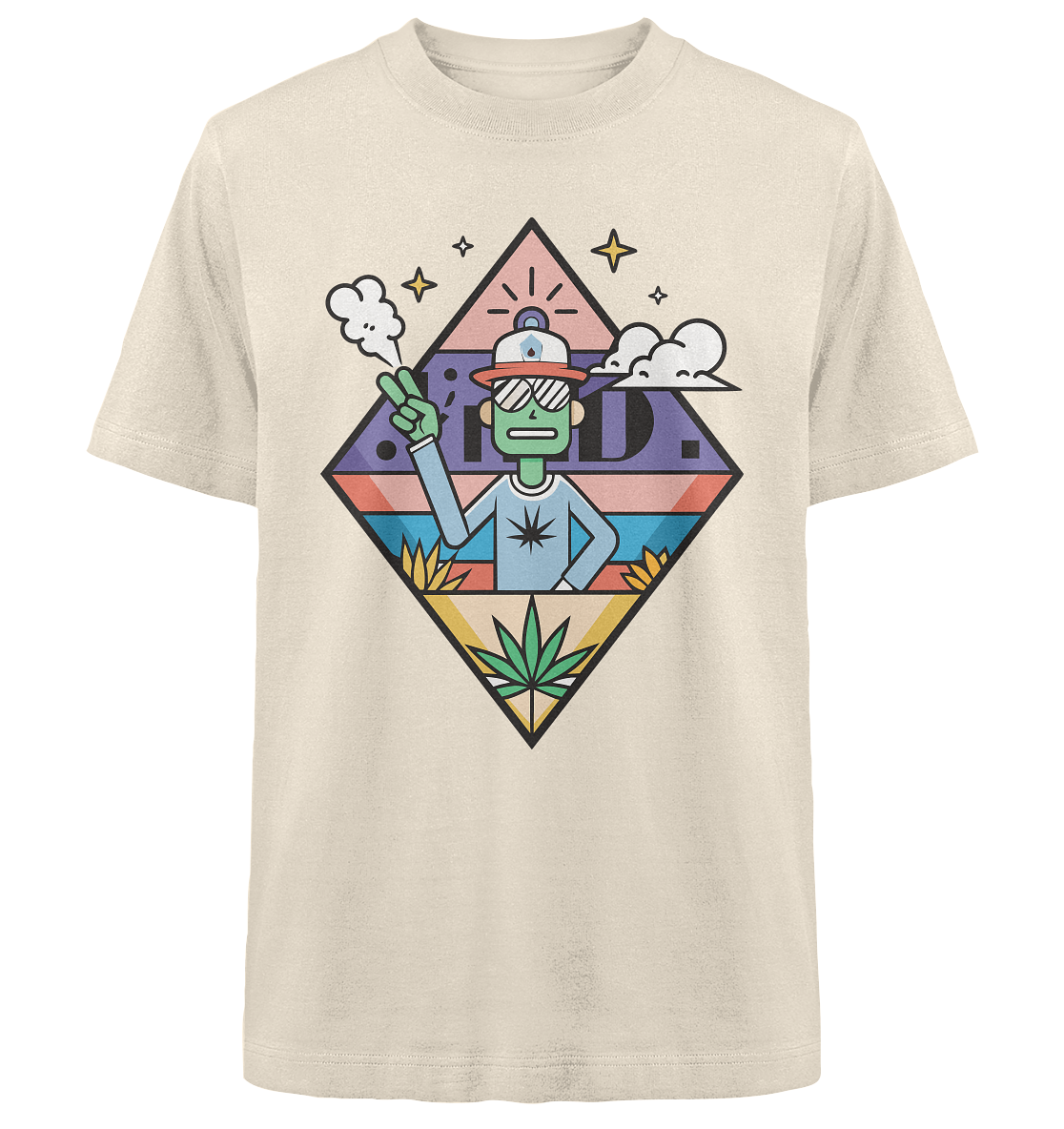 Peace Guy - Unisex Oversized Shirt
