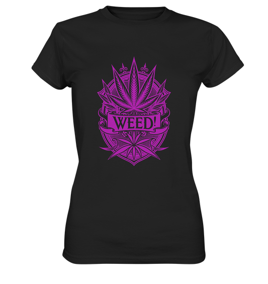 Pink Weed - Ladies Premium Shirt