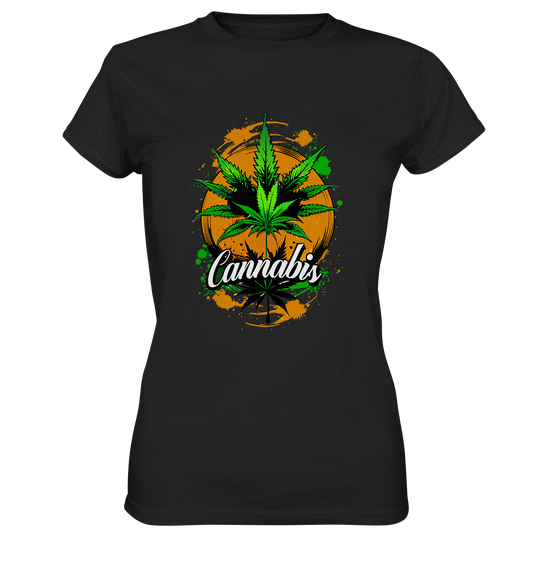 Orange Cannabis - Ladies Premium Shirt