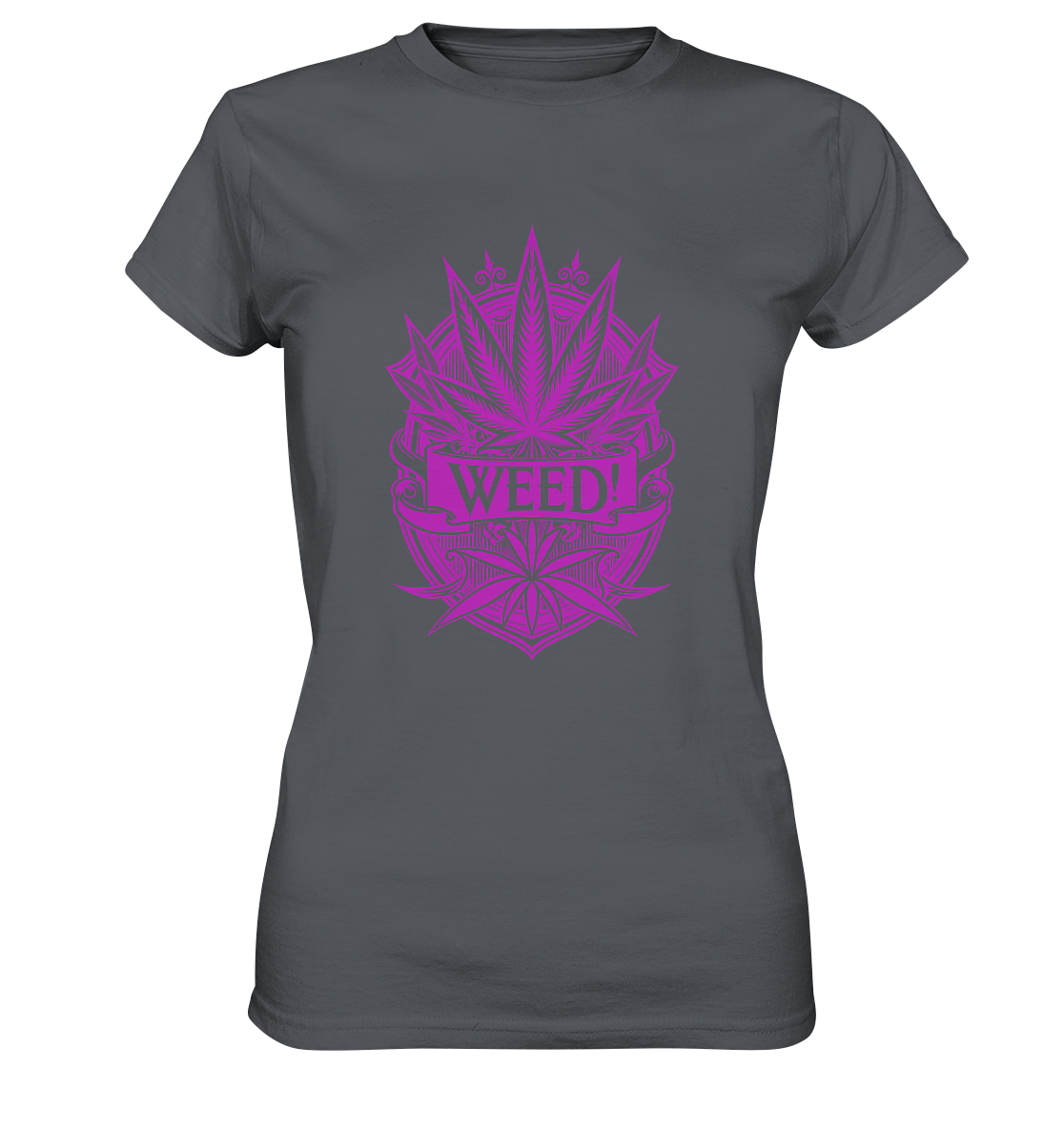 Pink Weed - Ladies Premium Shirt