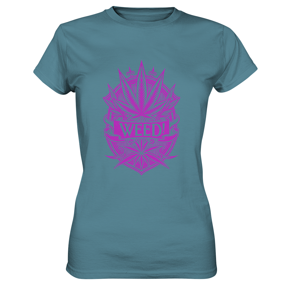 Pink Weed - Ladies Premium Shirt