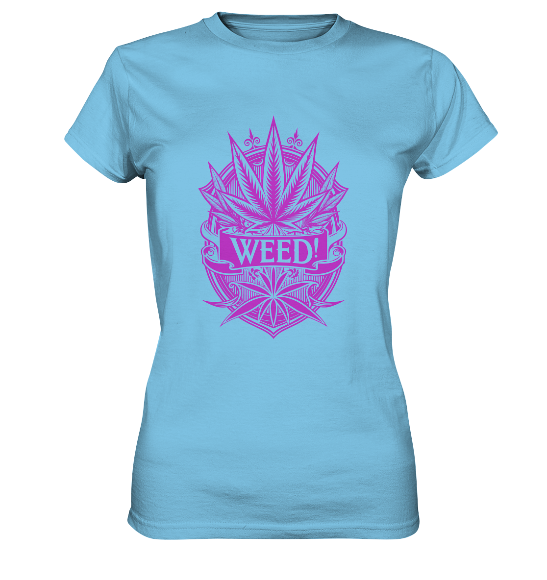 Pink Weed - Ladies Premium Shirt