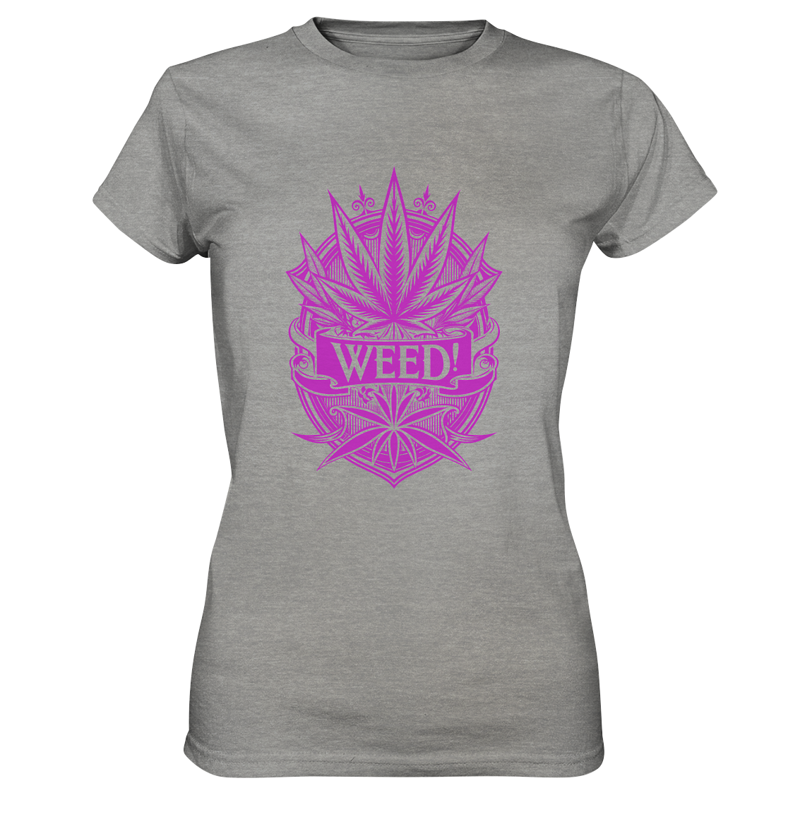 Pink Weed - Ladies Premium Shirt