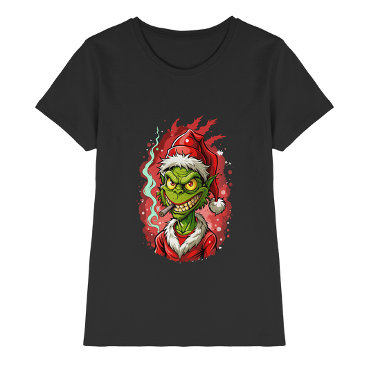 Angry Grinch - Ladies Premium Shirt