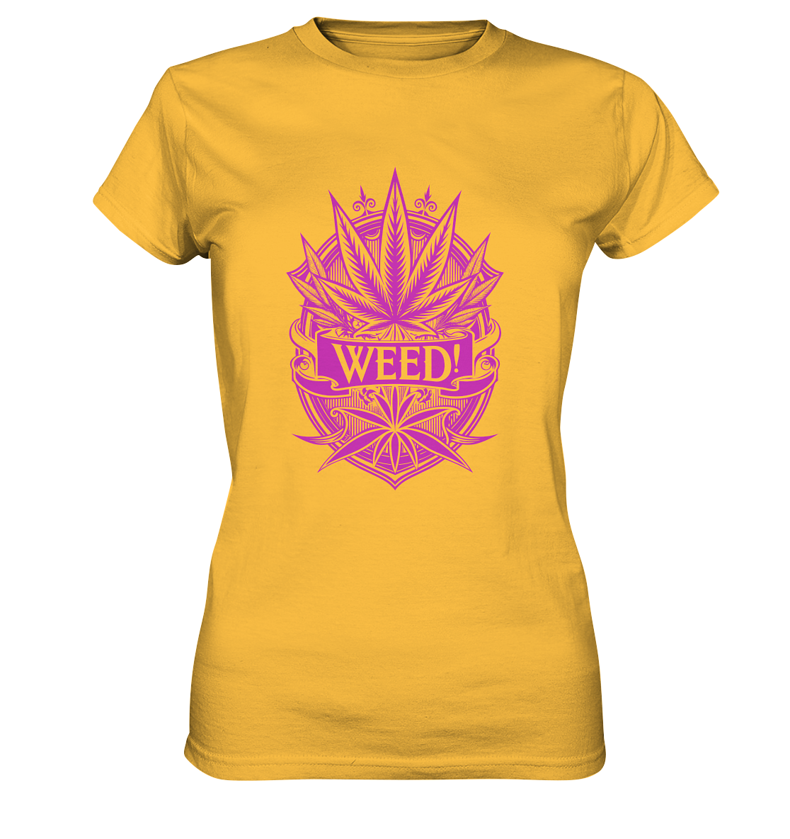 Pink Weed - Ladies Premium Shirt
