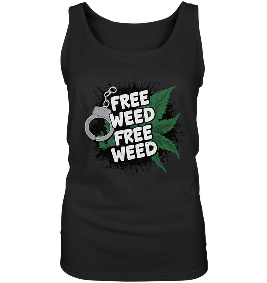 Free Weed - Ladies Tank-Top