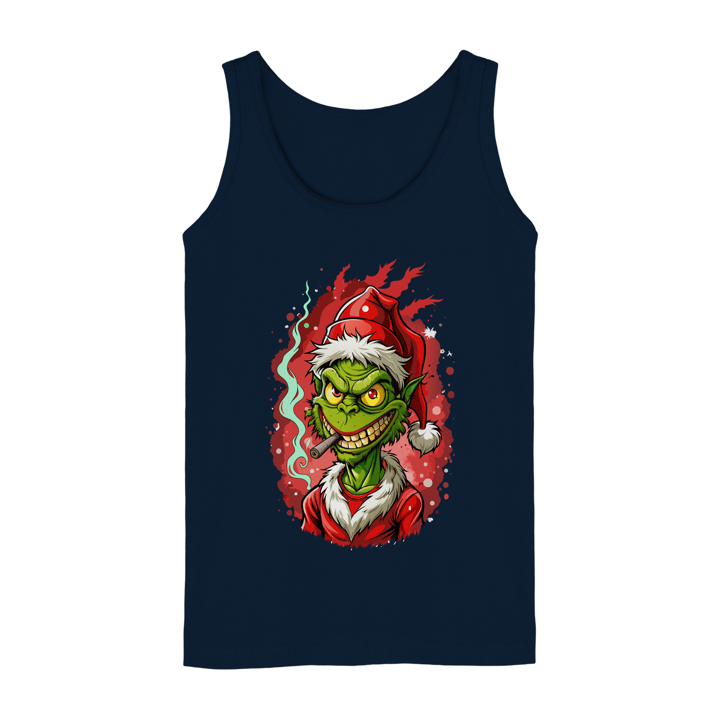 Angry Grinch - Ladies Tank-Top