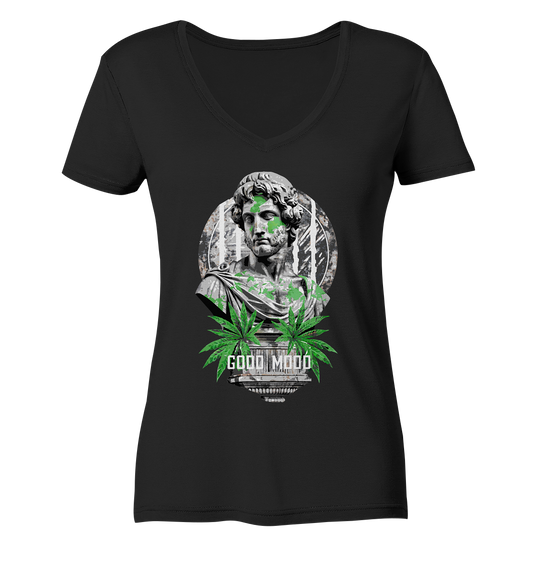 Good Mood - Ladies V-Neck Shirt