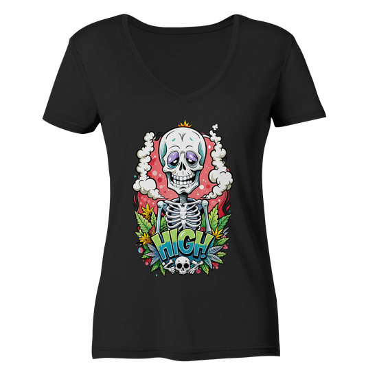 High Skelekton - Ladies V-Neck Shirt