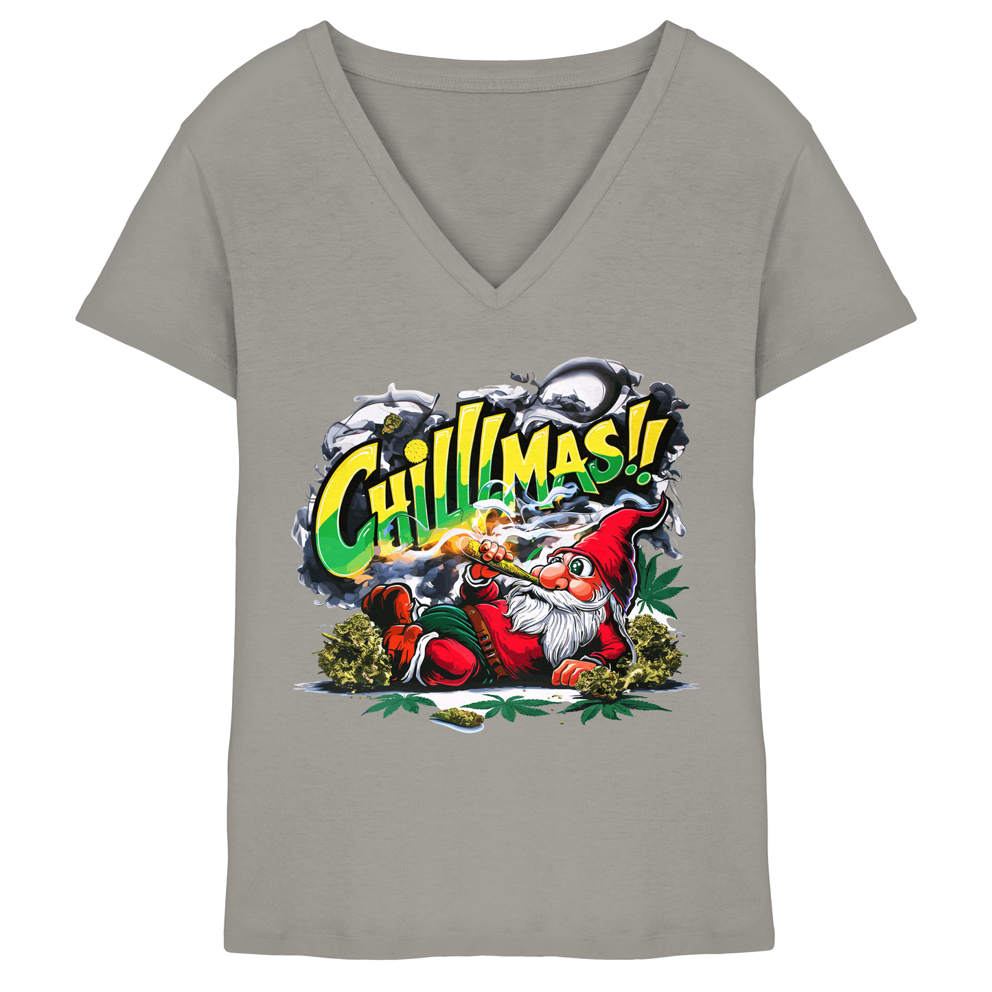 Chillmas - Ladies V-Neck Shirt