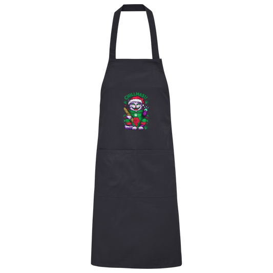 Chillmas Cat - Grillschuerze