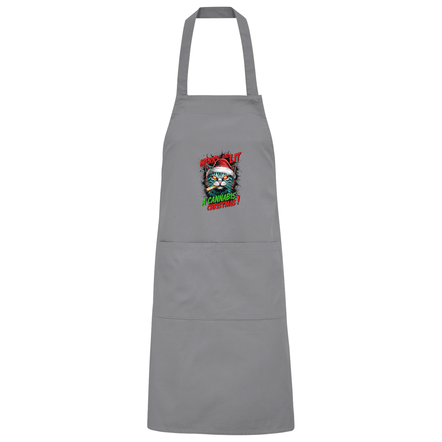 Cannabis Christmas - Grillschuerze