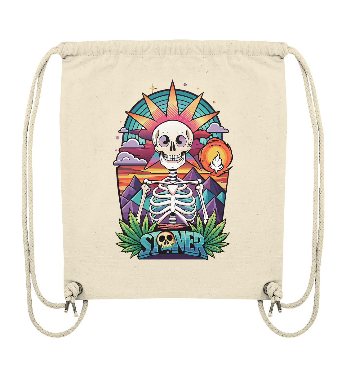 Color Stoner Skeleton - Gym-Bag