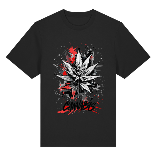 Red Cannabis - Unisex Heavy T-Shirt
