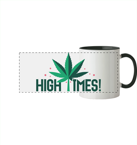 High Times Leaf - Panorama Tasse zweifarbig