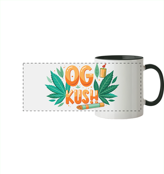 OG Kush - Panorama Tasse zweifarbig