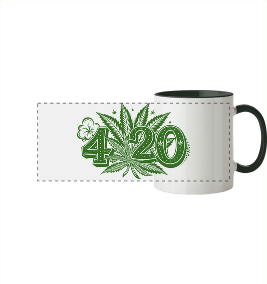 420 - Panorama Tasse zweifarbig