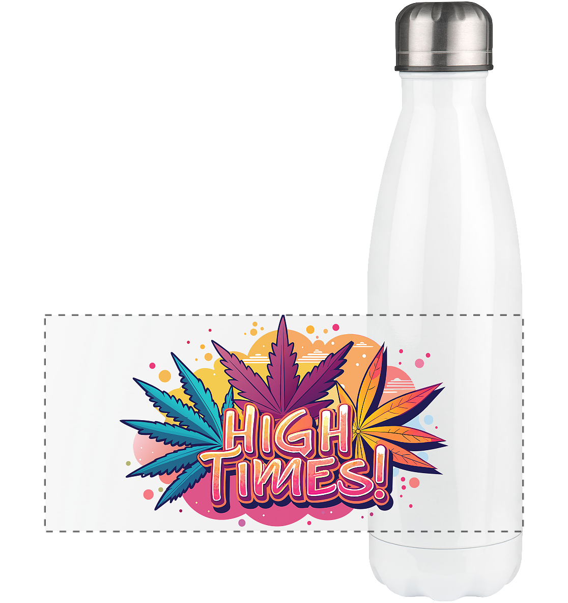 High Times Leafs - Panorama Thermoflasche 500ml