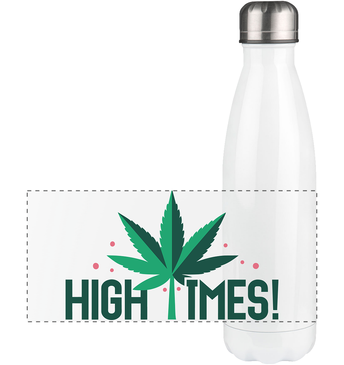 High Times Leaf - Panorama Thermoflasche 500ml