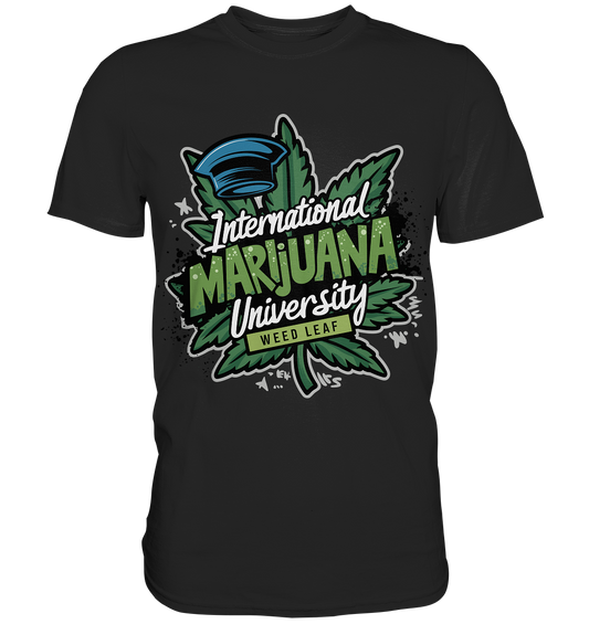 Marijuana University - Gentlemen Premium Shirt