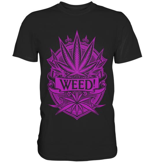 Pink Weed - Gentlemen Premium Shirt