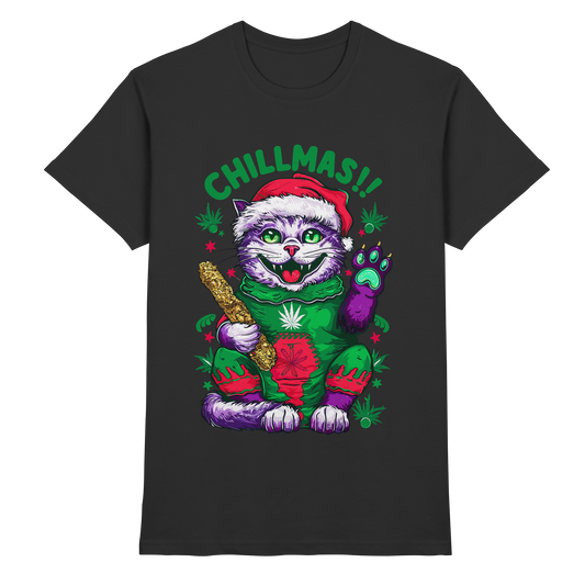 Chillmas Cat - Gentlemen Premium Shirt