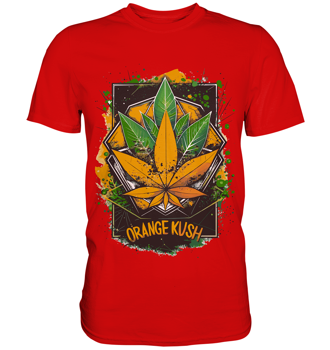 Orange Kush - Gentlemen Premium Shirt
