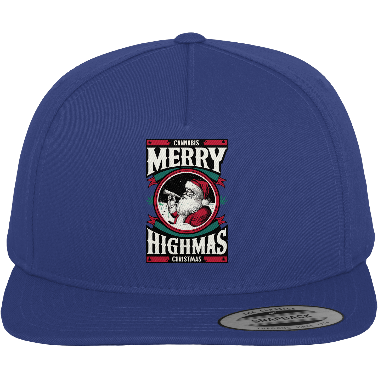 Cannabis Highmas - Premium Snapback