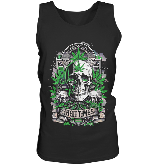 High Times Skull Green - Gentlemen Tank-Top