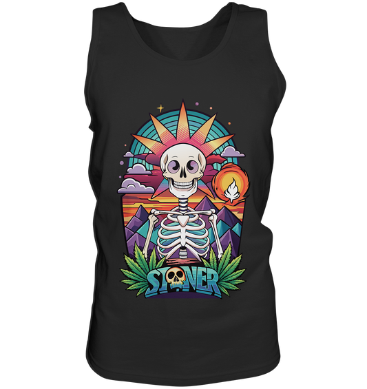 Color Stoner Skeleton - Gentlemen Tank-Top