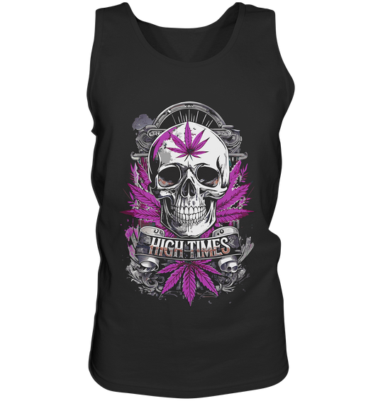 High Times Skull Purple - Gentlemen Tank-Top