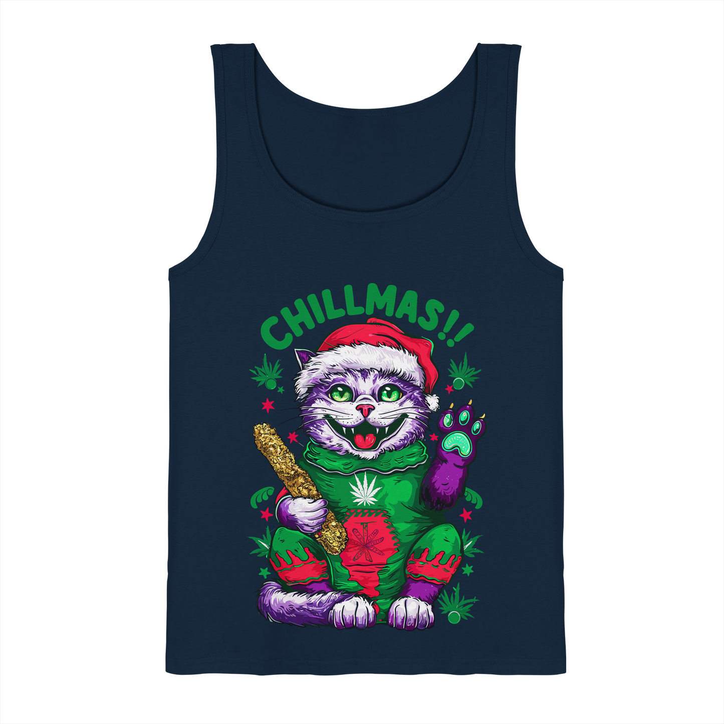 Chillmas Cat - Gentlemen Tank-Top