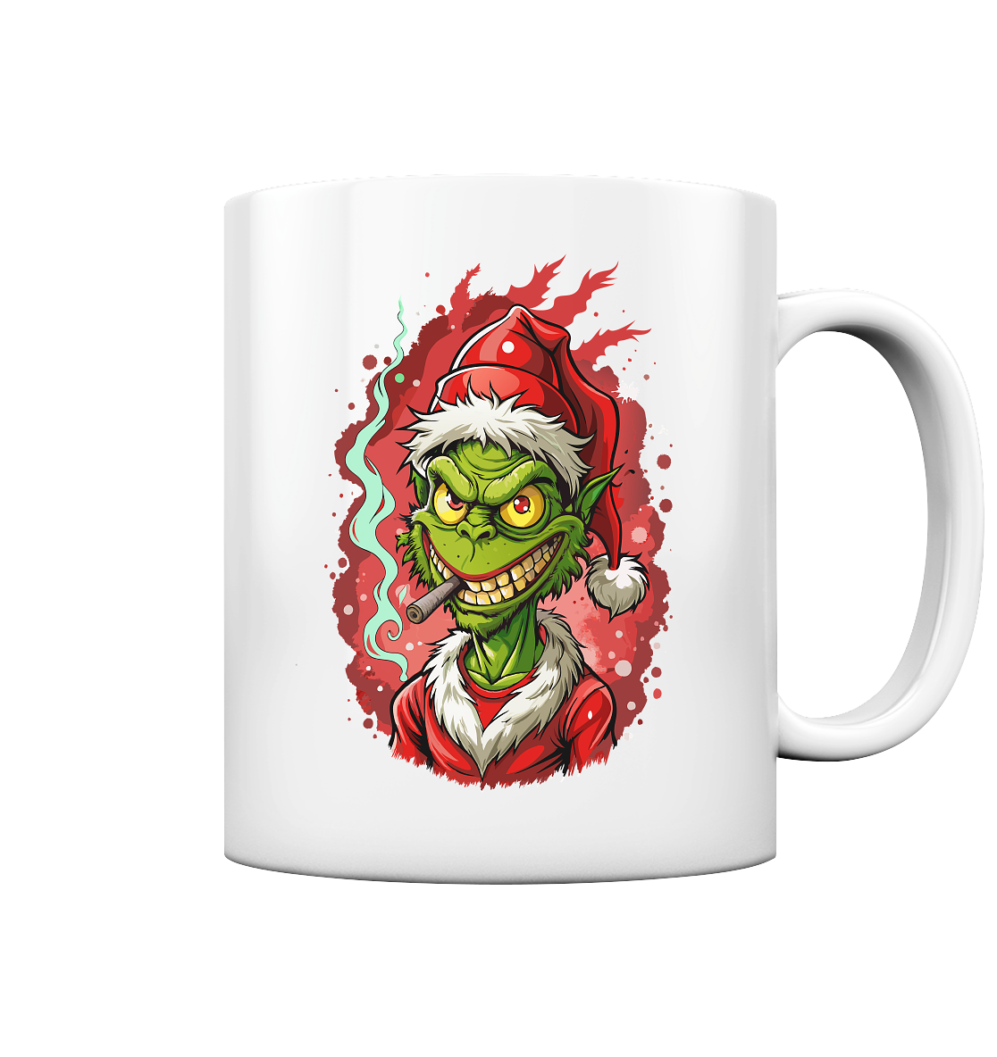 Angry Grinch - Tasse glossy