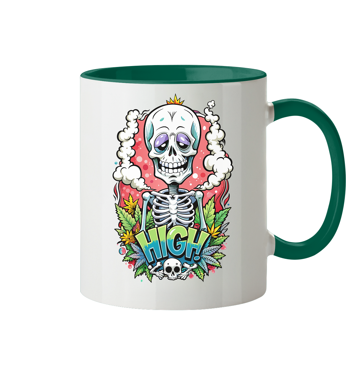 High Skelekton - Tasse zweifarbig